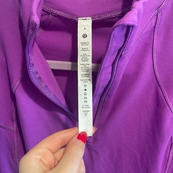 LULULEMON RULU CROPPED HALF ZIP - Picture 3 of 11